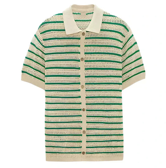 Marbella - Knitted Button Shirt