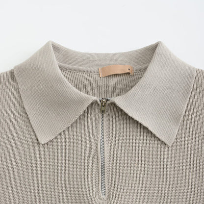Cesare Half Zip Sweater