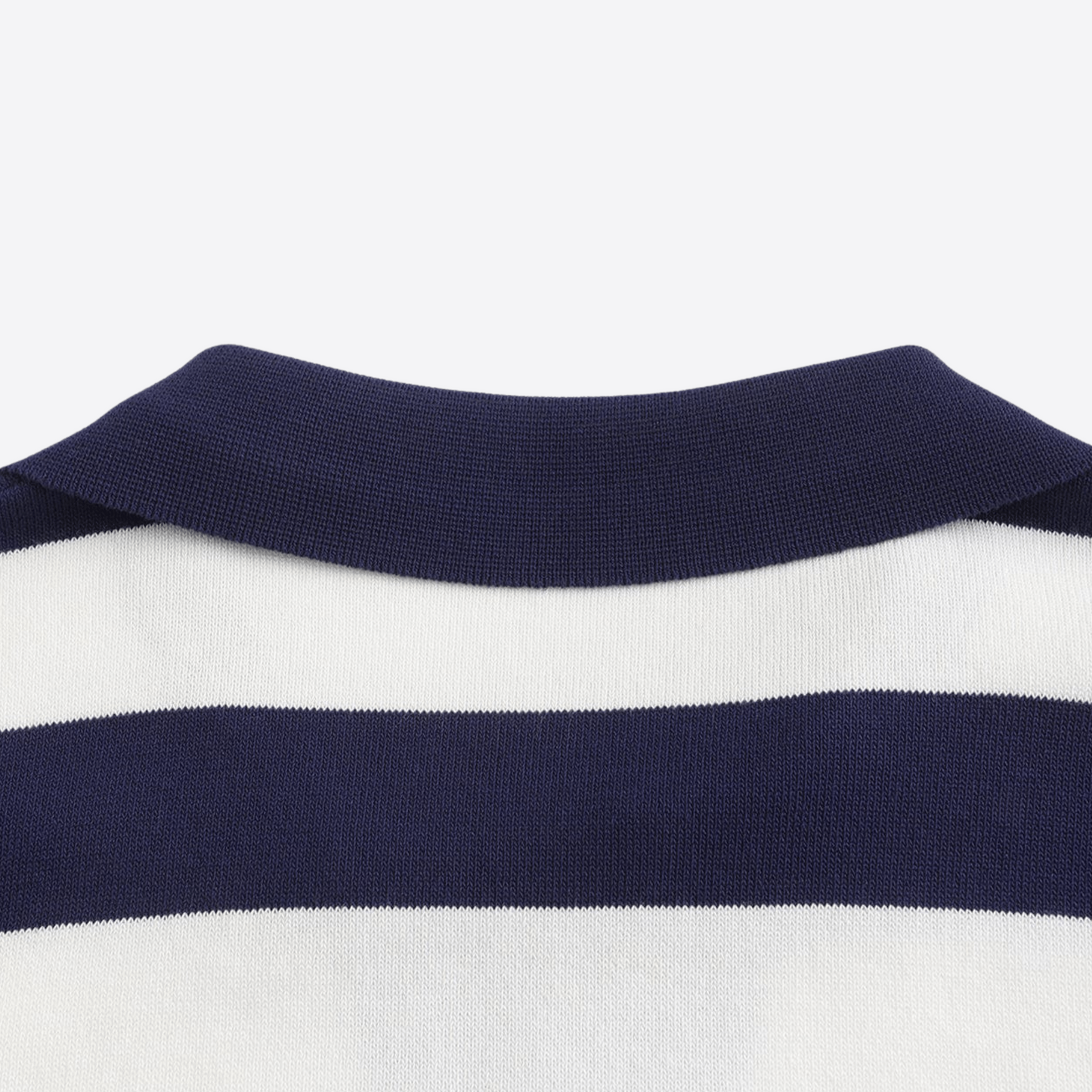 Striped Short Sleeve Polo Shirt